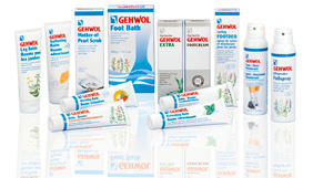 Gehwol foot care